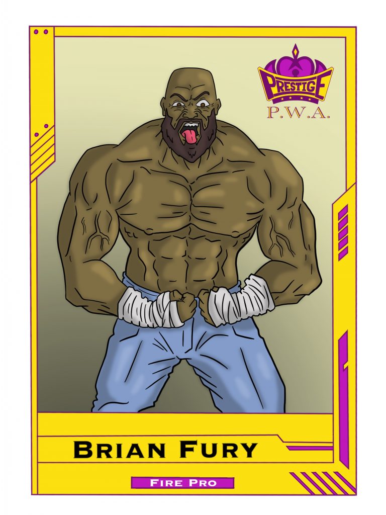 Brian Fury – Prestige Wrestling Association